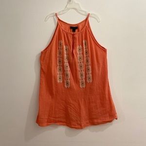 🥑Banana Republic Orange Halter Tank🥑